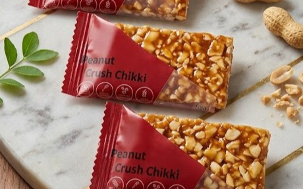 Peanut crush chikki
